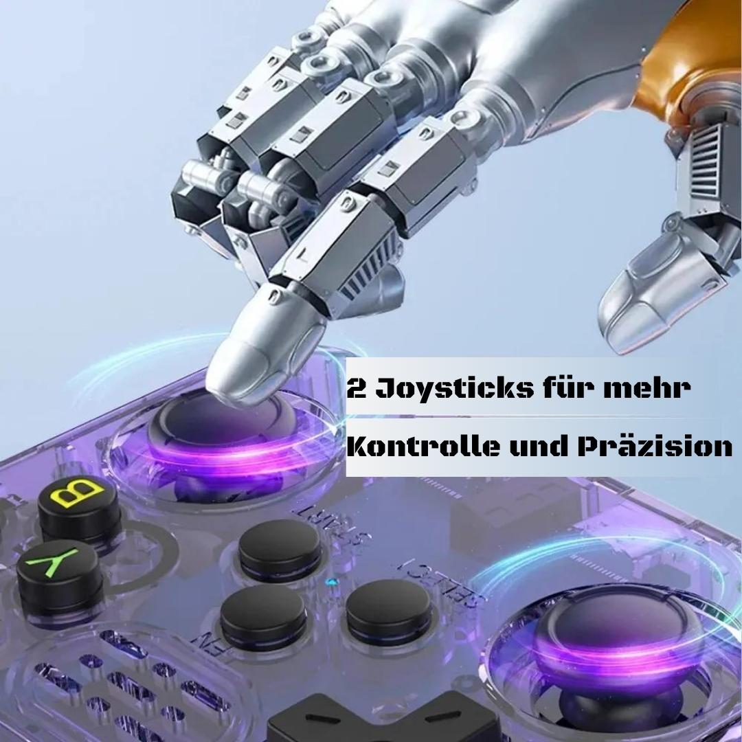 R36S Retro Handheld Game Console – 3.5” IPS Screen, 64GB/128GB Linux Gaming System